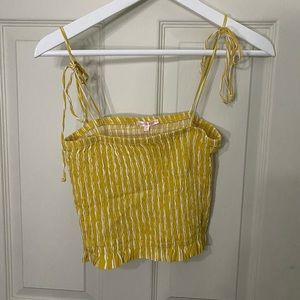 Pac Sun Yellow Crop Top!